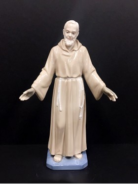10" Father Pio Figurine